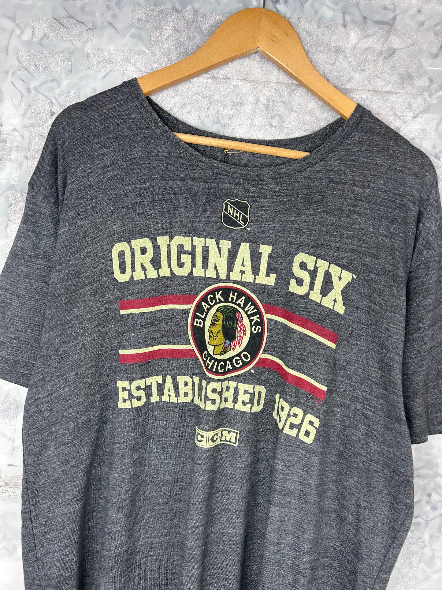 CAMISETA RETRO VINTAGE NHL (2XL)