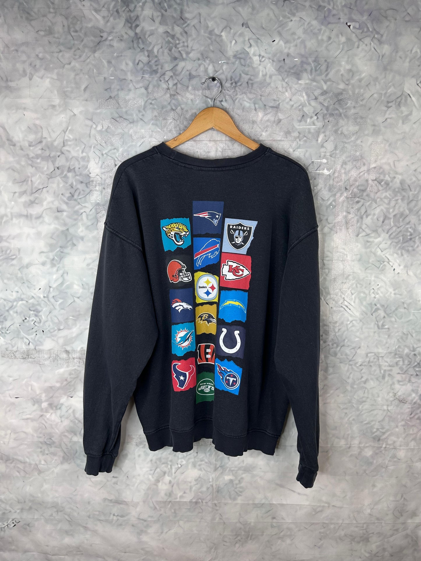 SUDADERA NFL RETRO VINTAGE (L)