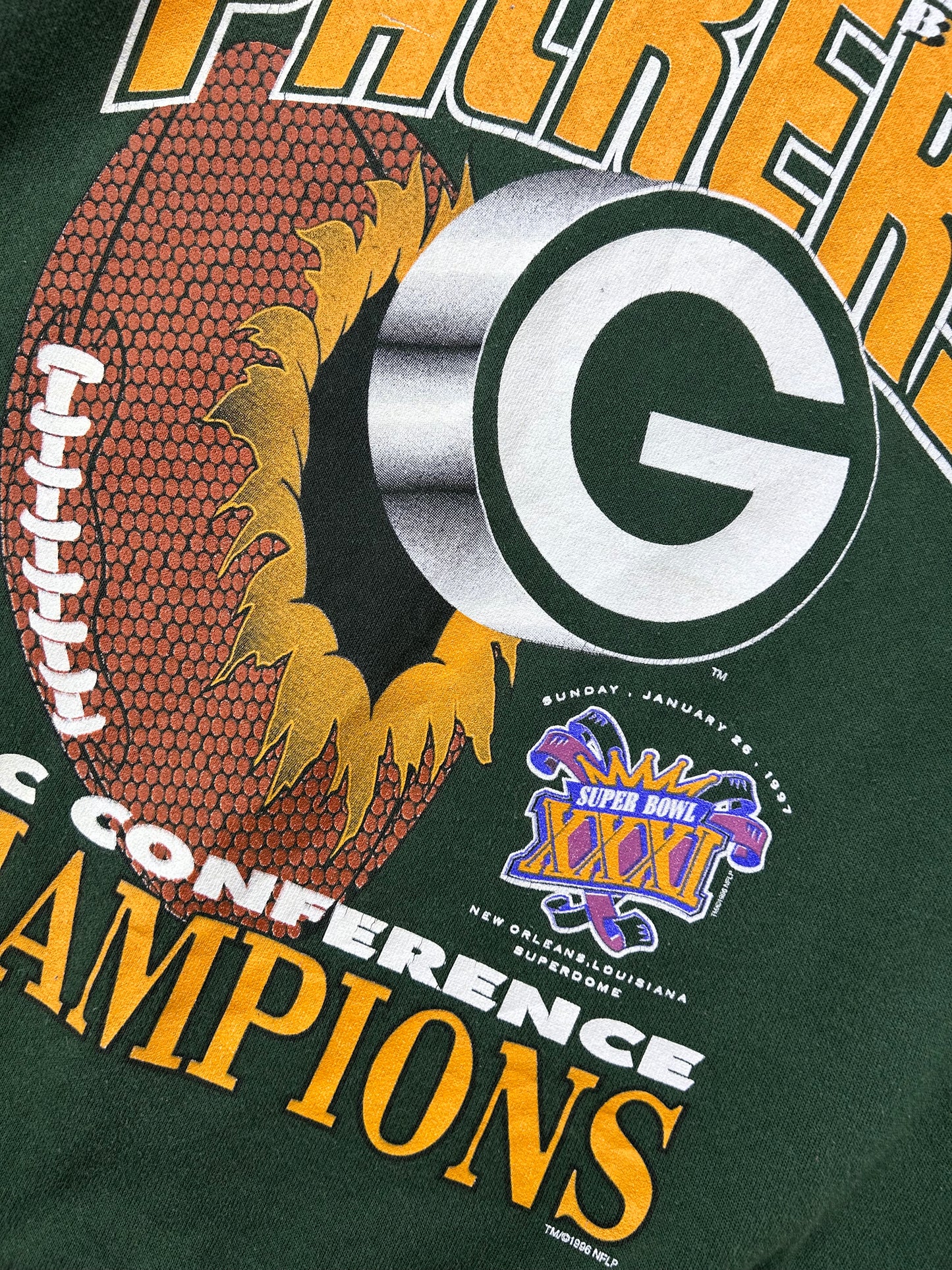 SUDADERA PACKERS VINTAGE ( M )