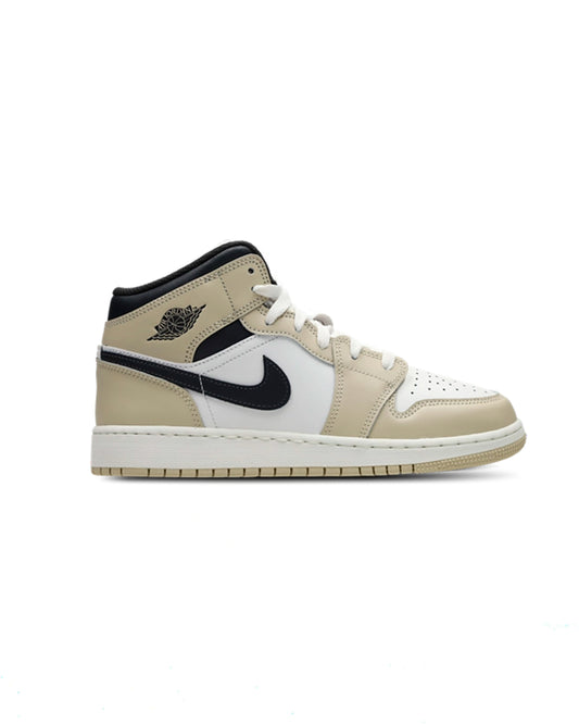 Air Jordan 1 Mid GS White Rattan (37.5)