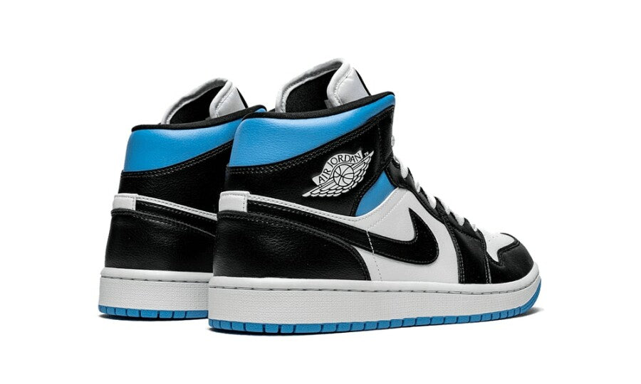 Air Jordan 1 Mid Royal Black and Blue (36.5)